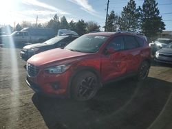 Mazda CX-5 GT salvage cars for sale: 2016 Mazda CX-5 GT