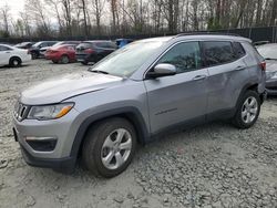 Jeep Compass salvage cars for sale: 2018 Jeep Compass Latitude