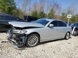 BMW 5 Series salvage cars for sale: 2021 BMW 530 XI