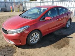 Vehiculos salvage en venta de Copart Bowmanville, ON: 2017 KIA Forte EX