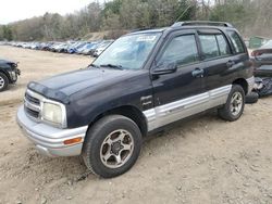 Chevrolet Tracker salvage cars for sale: 2001 Chevrolet Tracker LT