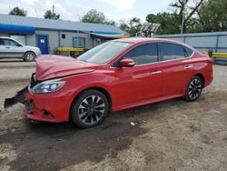 Nissan salvage cars for sale: 2019 Nissan Sentra S