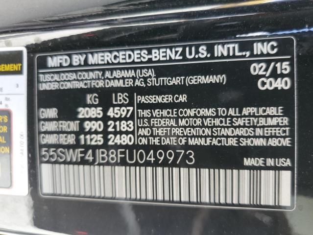 2015 Mercedes-Benz C300