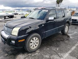 Mercury Mountainer salvage cars for sale: 2006 Mercury Mountaineer Premier