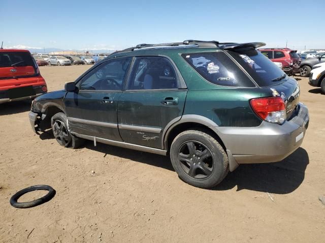 2004 Subaru Impreza Outback Sport