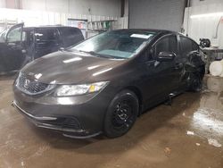 Honda salvage cars for sale: 2014 Honda Civic LX