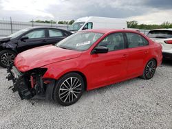 Volkswagen salvage cars for sale: 2016 Volkswagen Jetta Sport