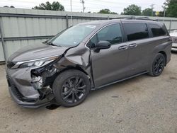 Toyota Sienna salvage cars for sale: 2022 Toyota Sienna XSE
