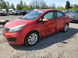 KIA salvage cars for sale: 2012 KIA Rio LX