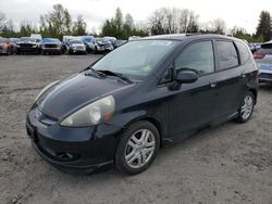 Honda FIT salvage cars for sale: 2007 Honda FIT S