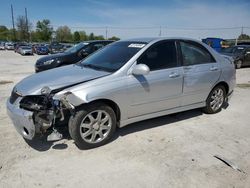 KIA Spectra salvage cars for sale: 2006 KIA Spectra LX