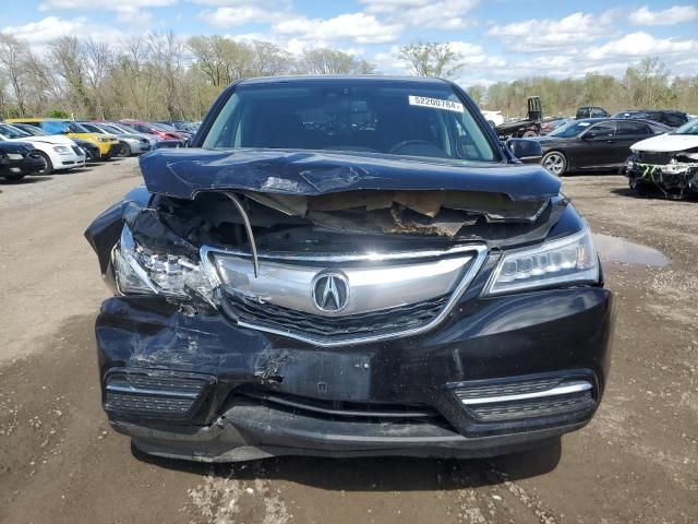 2015 Acura MDX Technology