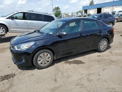 Vehiculos salvage en venta de Copart Woodhaven, MI: 2018 KIA Rio LX