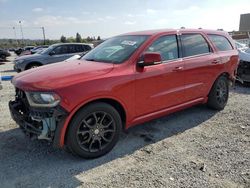 Salvage cars for sale from Copart Mentone, CA: 2016 Dodge Durango R/T