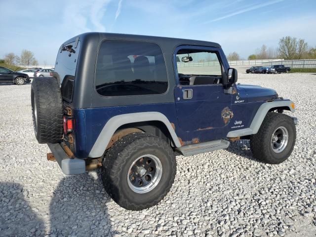 2004 Jeep Wrangler / TJ Sport