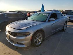 Salvage cars for sale from Copart Grand Prairie, TX: 2015 Dodge Charger SXT