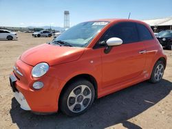 Fiat 500 Electric salvage cars for sale: 2017 Fiat 500 Electric