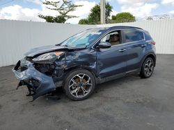 KIA Sportage salvage cars for sale: 2020 KIA Sportage SX