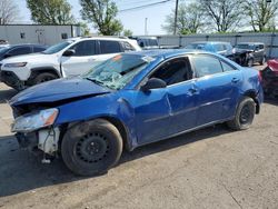Salvage cars for sale from Copart Moraine, OH: 2007 Pontiac G6 Value Leader