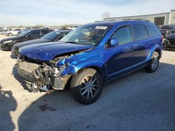 Vehiculos salvage en venta de Copart Kansas City, KS: 2015 Dodge Journey SXT