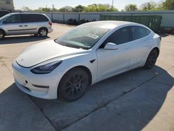 Tesla Vehiculos salvage en venta: 2020 Tesla Model 3