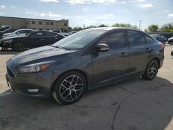 Ford Focus sel salvage cars for sale: 2017 Ford Focus SEL