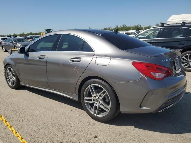 2018 Mercedes-Benz CLA 250