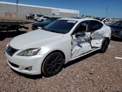 Lexus IS 250 salvage cars for sale: 2009 Lexus IS 250