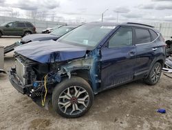 Salvage cars for sale from Copart Nisku, AB: 2023 KIA Seltos SX