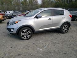 KIA Sportage salvage cars for sale: 2011 KIA Sportage EX