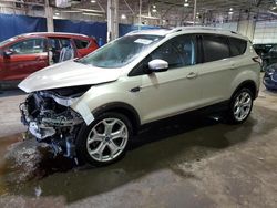 Vehiculos salvage en venta de Copart Woodhaven, MI: 2017 Ford Escape Titanium