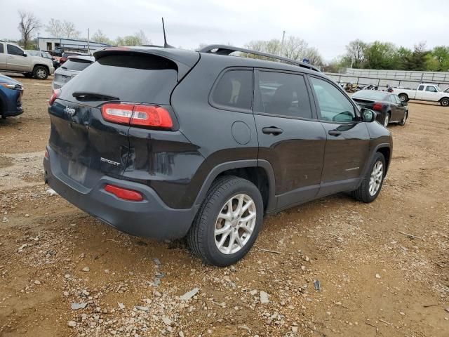 2016 Jeep Cherokee Sport