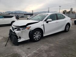 Toyota salvage cars for sale: 2019 Toyota Camry LE