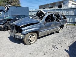 Jeep salvage cars for sale: 2002 Jeep Grand Cherokee Laredo