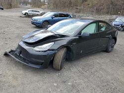 Salvage cars for sale from Copart Marlboro, NY: 2021 Tesla Model 3