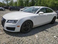 Audi A7 salvage cars for sale: 2012 Audi A7 Prestige