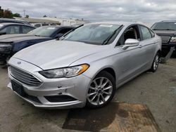 Ford salvage cars for sale: 2017 Ford Fusion SE Hybrid