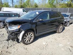 Vehiculos salvage en venta de Copart Waldorf, MD: 2018 Ford Edge Titanium