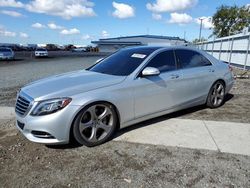 Mercedes-Benz salvage cars for sale: 2015 Mercedes-Benz S 550