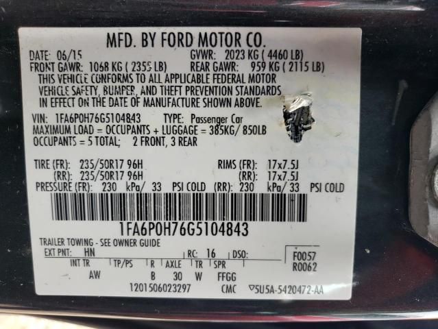 2016 Ford Fusion SE