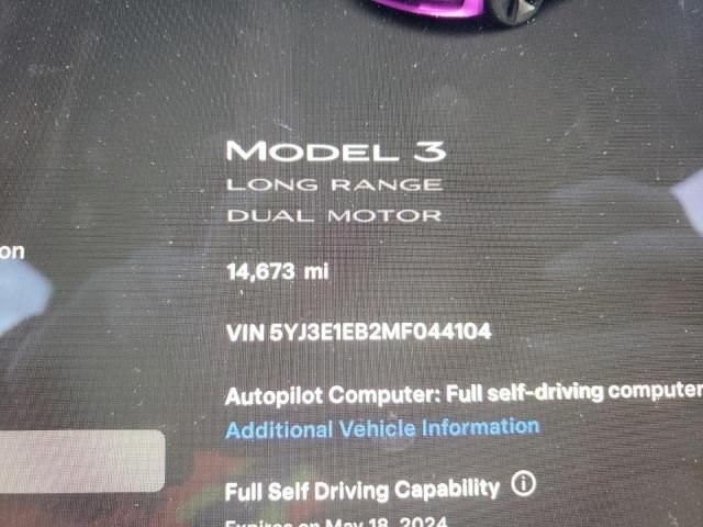 2021 Tesla Model 3