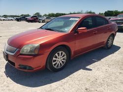 Salvage cars for sale from Copart San Antonio, TX: 2011 Mitsubishi Galant FE
