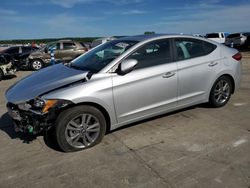 2018 Hyundai Elantra SEL en venta en Grand Prairie, TX