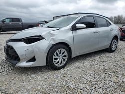 2018 Toyota Corolla L en venta en Wayland, MI