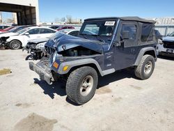 2001 Jeep Wrangler / TJ Sport en venta en Kansas City, KS