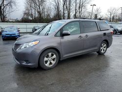 Toyota Sienna le Vehiculos salvage en venta: 2015 Toyota Sienna LE