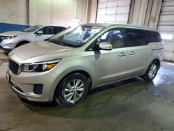 KIA salvage cars for sale: 2016 KIA Sedona LX