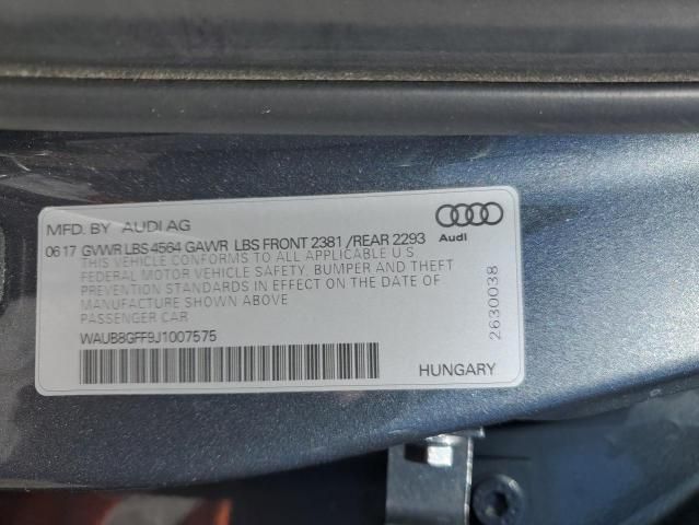 2018 Audi A3 Premium