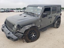 Salvage cars for sale from Copart San Antonio, TX: 2020 Jeep Wrangler Unlimited Sport