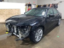 Salvage cars for sale from Copart Elgin, IL: 2021 Acura TLX Technology